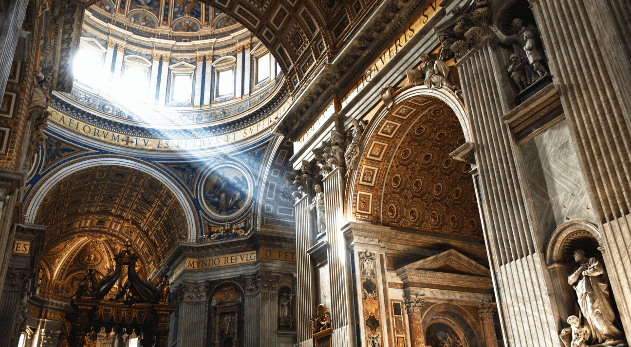 Admire the architectural marvels of St Peter's Basilica