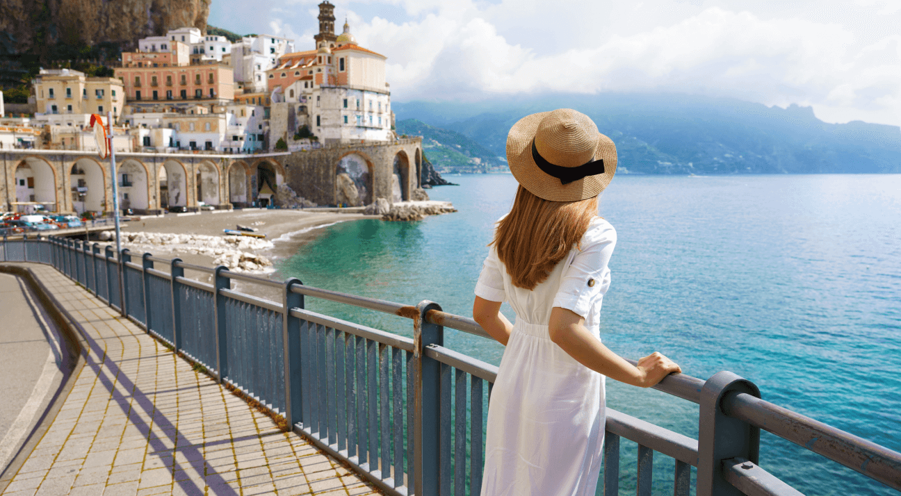 Enjoy the sun-kissed Amalfi Coast