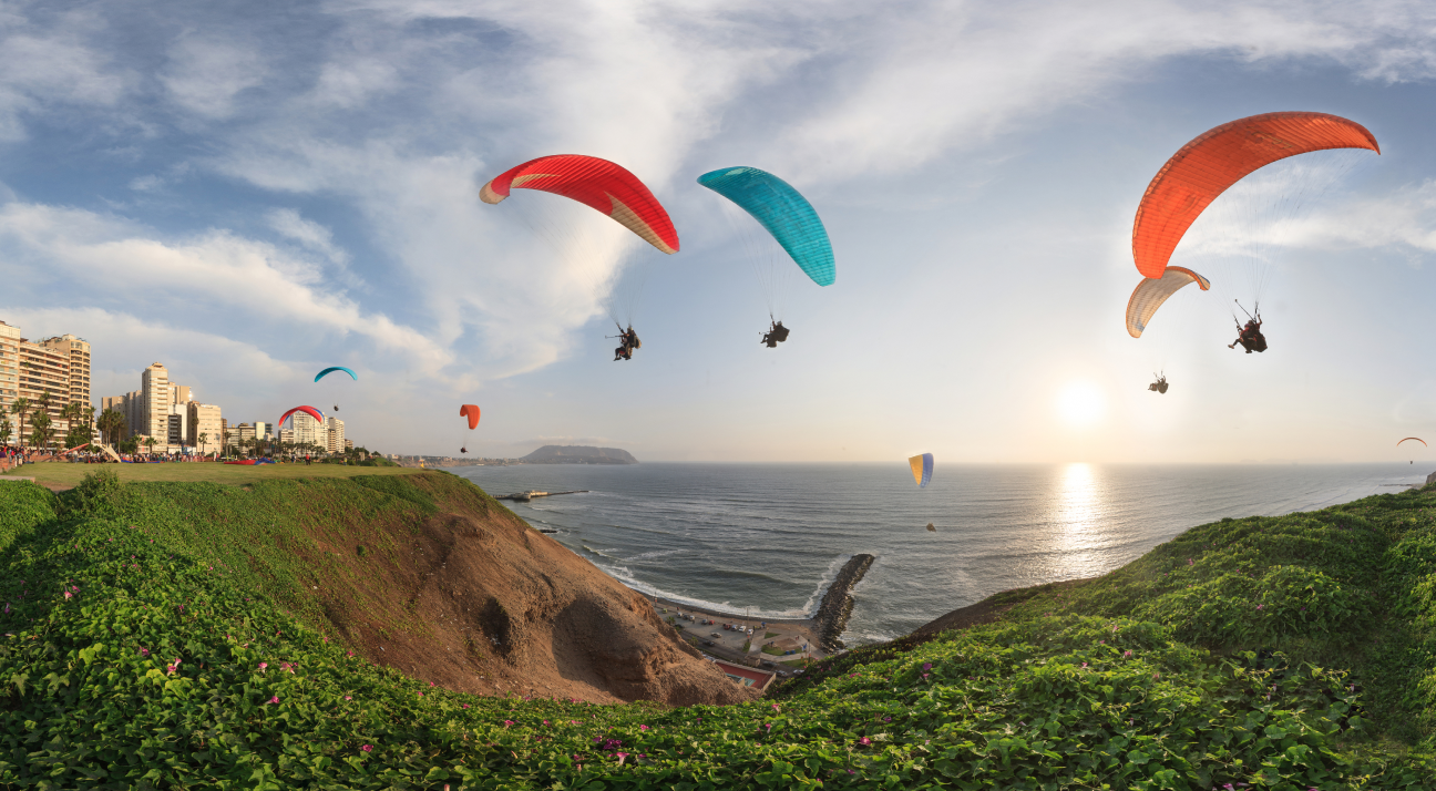 Paragliding in Limu